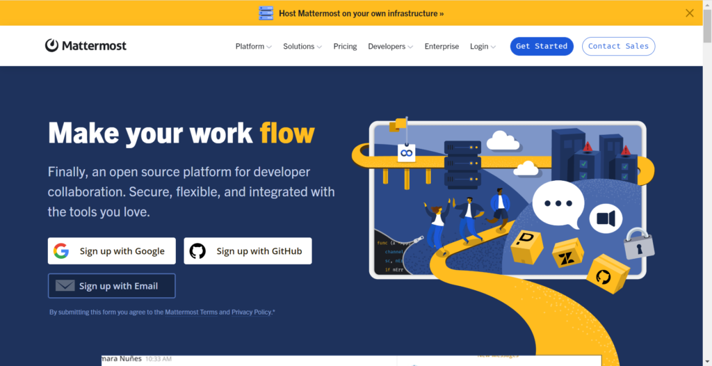 Mattermost公式サイト